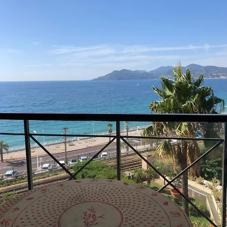 Cannes Apartment With Sea View, Aircondition And Parking Buitenkant foto