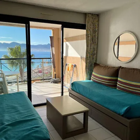 Cannes Apartment With Sea View, Aircondition And Parking Buitenkant foto